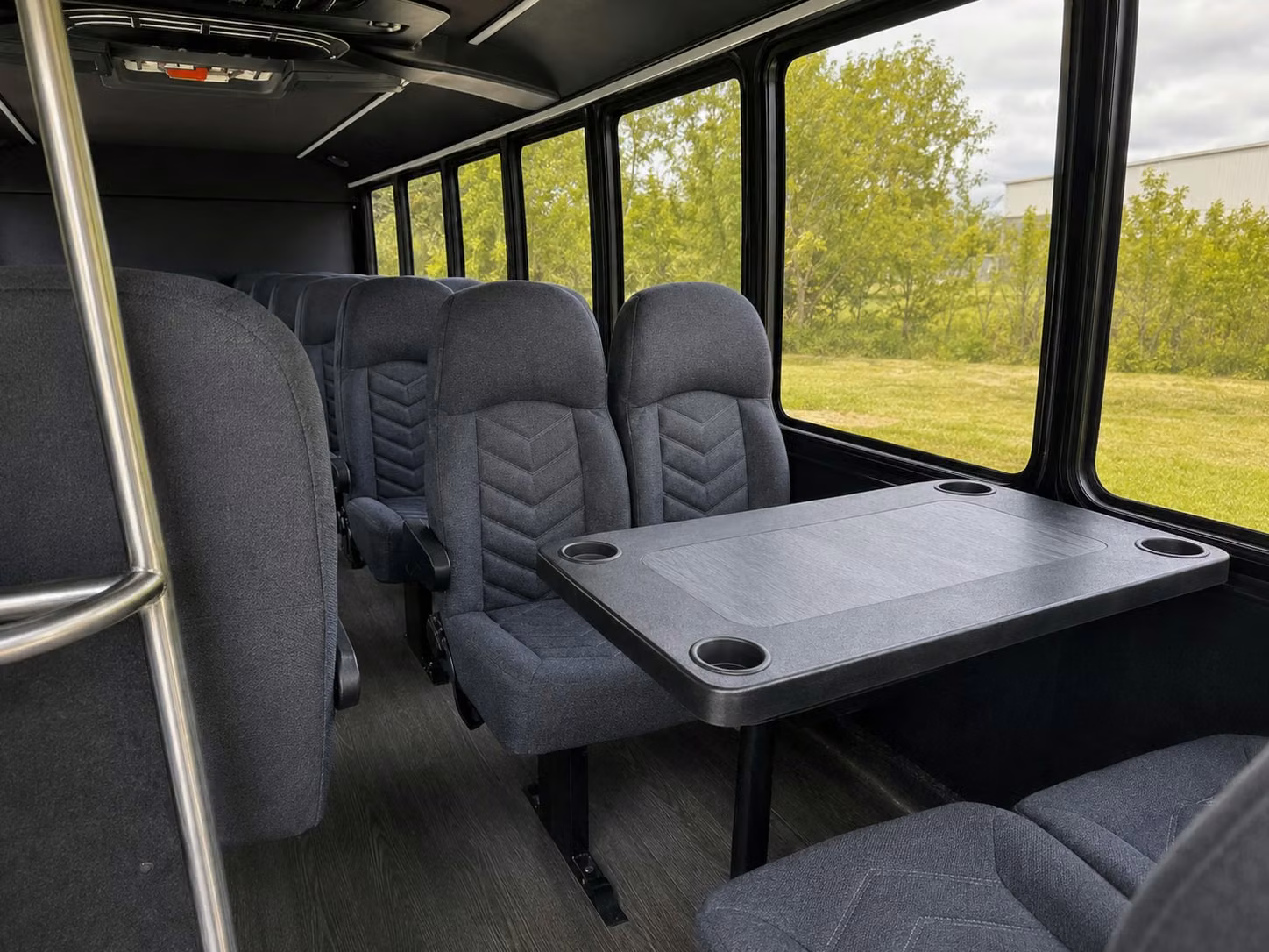 20 passenger minibus inside