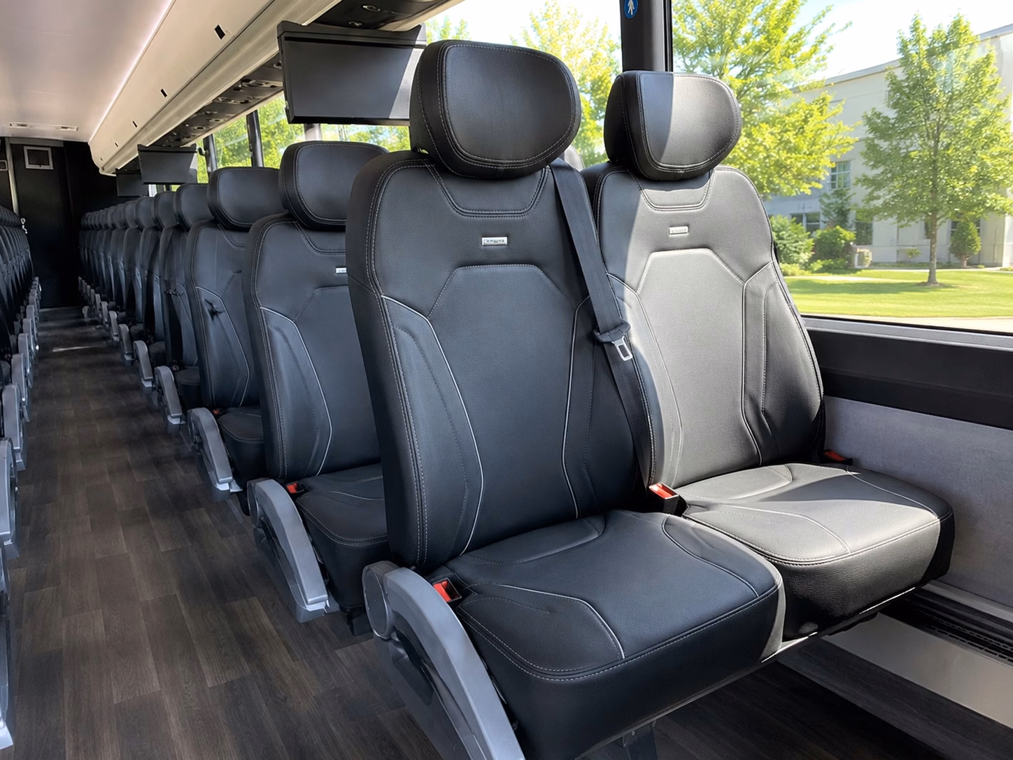 lancaster 56 passenger charter bus rental