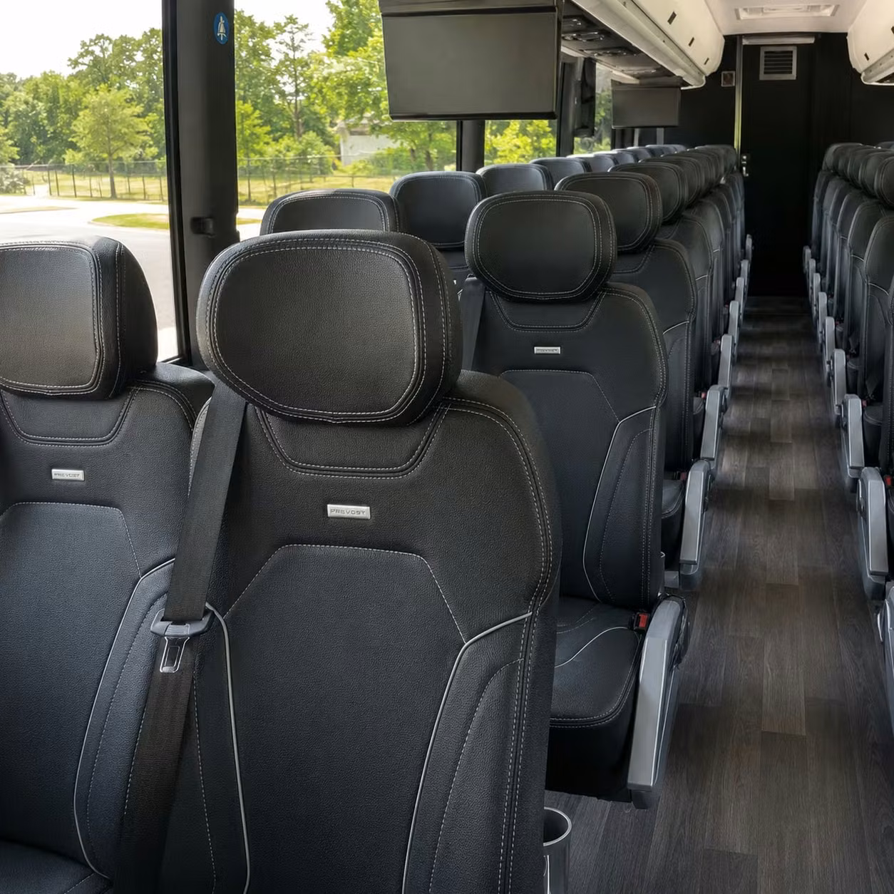lancaster charter bus inside
