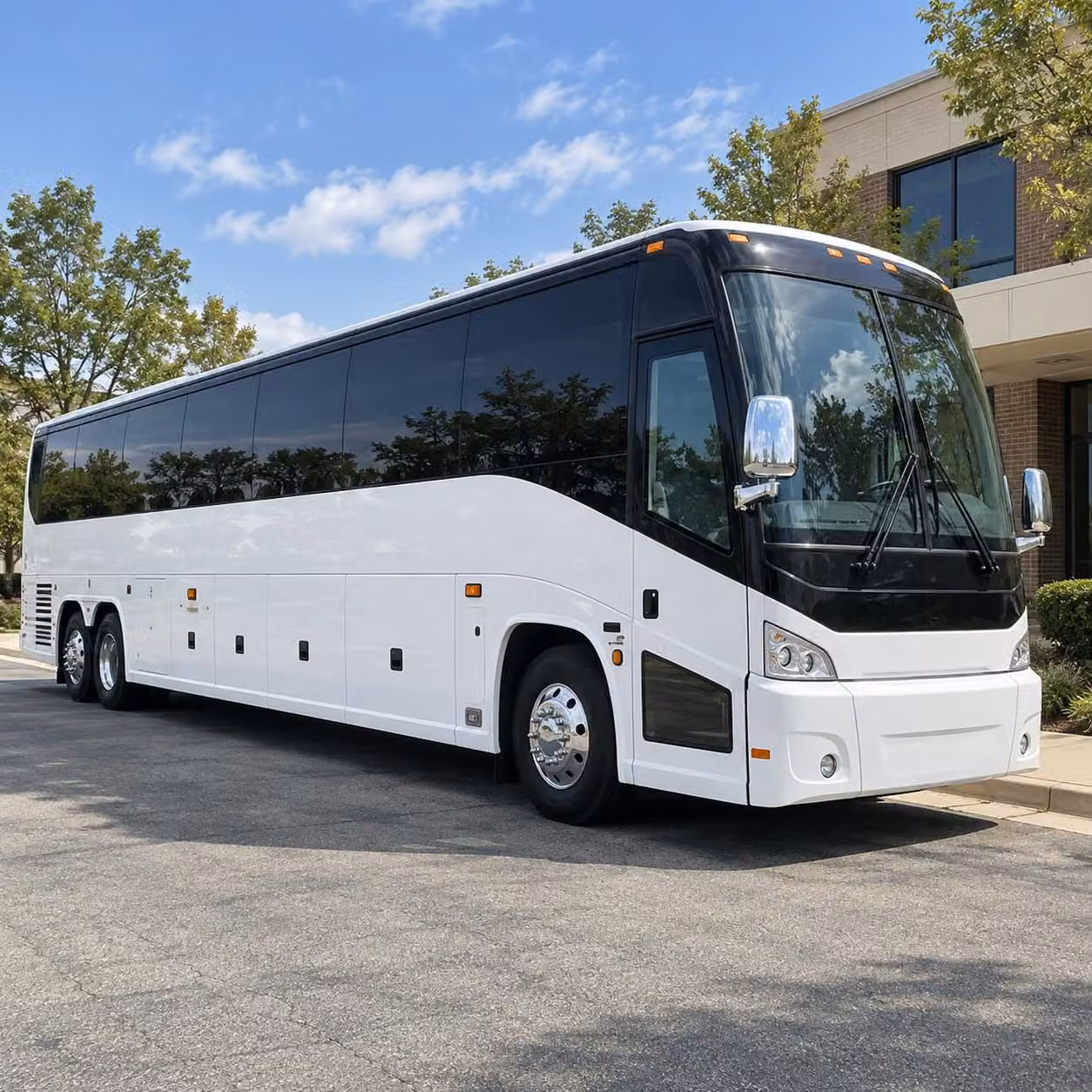 lancaster charter bus rental exterior