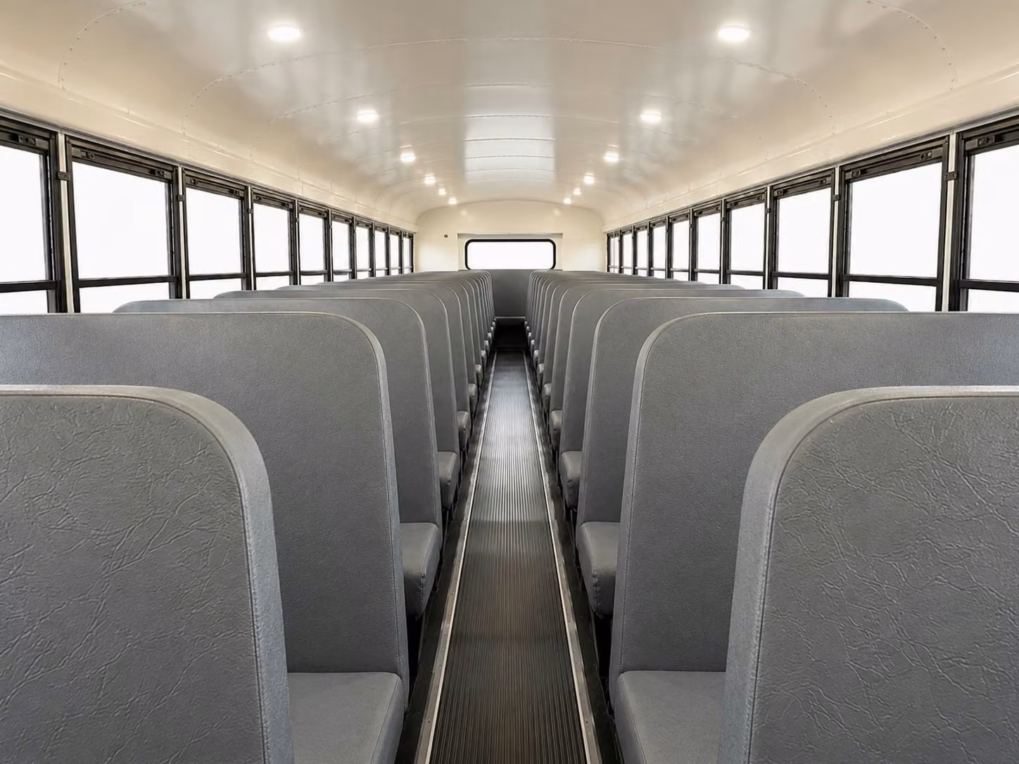 school bus interior
